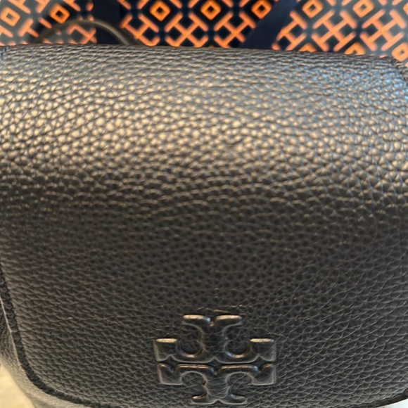 Like new Authentic Tory Burch Thea Mini Bucket Backpack in black. - Picture 6 of 16